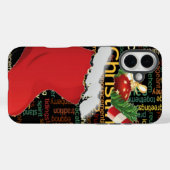 HoHoHo! Vrolijk kerstfeest en een gelukkig nieuwja Case-Mate iPhone Case (Achterkant (horizontaal))