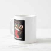 HoHoHo! Vrolijk kerstfeest en een gelukkig nieuwja Koffiemok (Voorkant links)