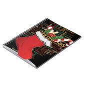 HoHoHo! Vrolijk kerstfeest en een gelukkig nieuwja Notitieboek (Linkerzijde)