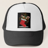 HoHoHo! Vrolijk kerstfeest en een gelukkig nieuwja Trucker Pet (Voorkant)