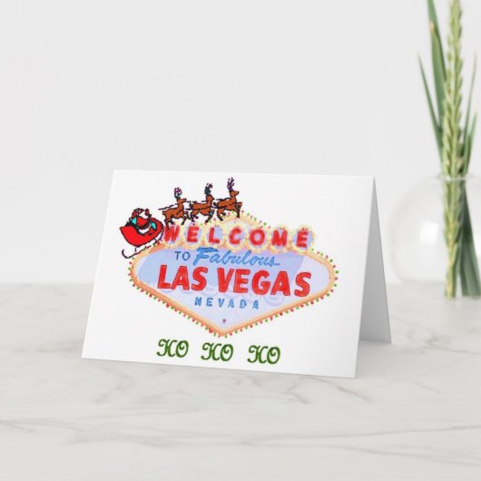 hohohohosanta1 feestdagen kaart (Voorkant)