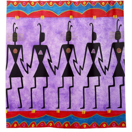 Hohokum Shower-gordijn Douchegordijn (Voorkant)