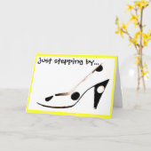 Hoi aan goede vrienden Schoenenfan Kaart (Gele Bloem)