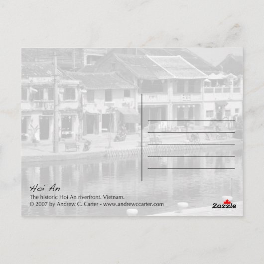 Hoi An Briefkaart (Achterkant)