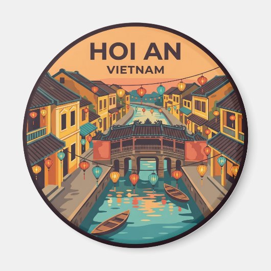 Hoi An Oude Stad Vietnam Magneet (Voorkant)