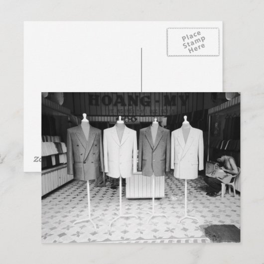 Hoi An Vietnam, aangepaste sockets voor onderweg Briefkaart (Voorkant / Achterkant)