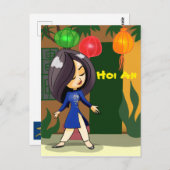 Hoi An, Vietnam Briefkaart (Voorkant / Achterkant)