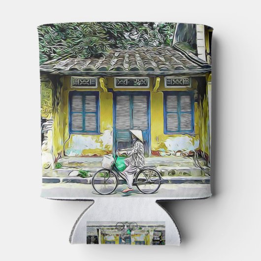 Hoi An, Vietnam fiets Blikjeskoeler (Achterkant)