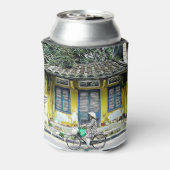 Hoi An, Vietnam fiets Blikjeskoeler (Blikje Achterkant)