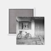 Hoi An Vietnam, Huis met Fiets Magneet (Voorkant / Achterkant)
