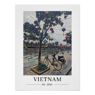 Hoi An Vietnam Lantaarns Perfect Poster