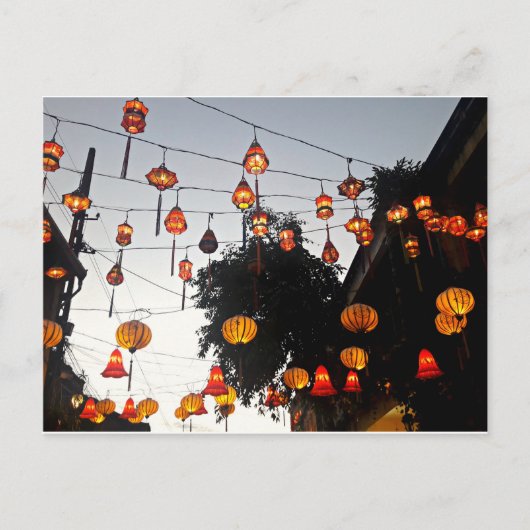 Hoi An Vietnam Lantern Briefkaart (Voorkant)
