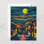 Hoi An Vietnam Oude stad Lantaarns Briefkaart (Voorkant / Achterkant)