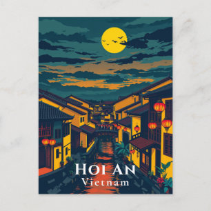 Hoi An Vietnam Oude stad Lantaarns Briefkaart