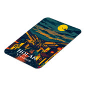 Hoi An Vietnam Oude stad Lantaarns Briefkaart Magneet (Linkerzijde)