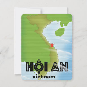 Hoi An Vietnam reisposter kunstprint