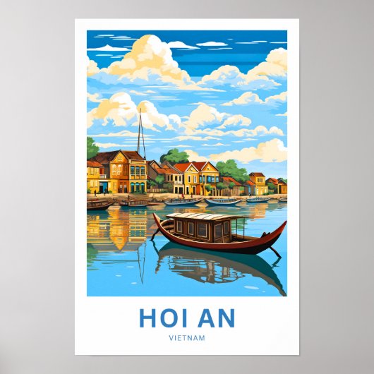 Hoi An Vietnam Reisprint Poster (Voorkant)