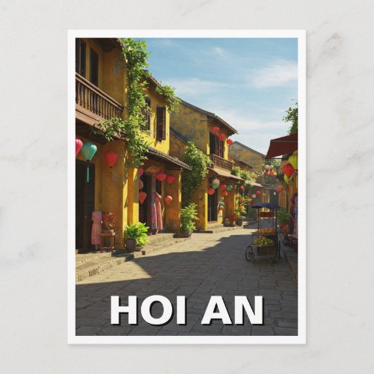 Hoi An Vietnam Reizen Briefkaart (Voorkant)