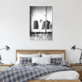 Hoi An Vietnam, Suit-jassen gemaakt om te bestelle Canvas Afdruk (Insitu (Slaapkamer))