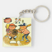 Hoi Batter! Sleutelhanger (Achterkant)