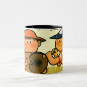 Hoi Batter! Tweekleurige Koffiemok (Center)