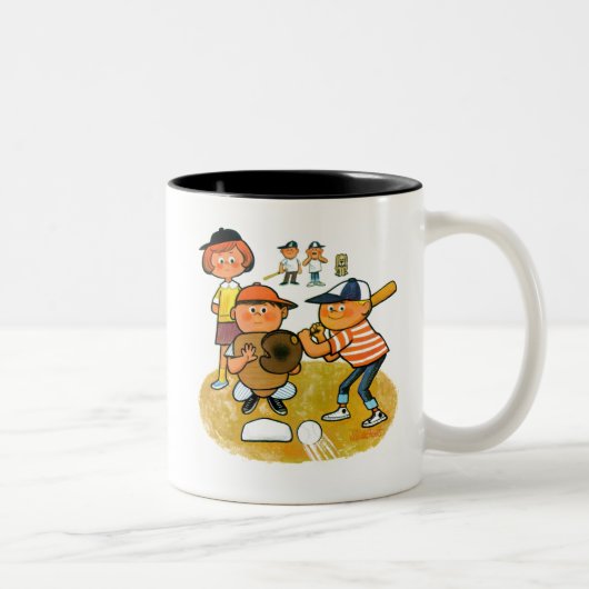 Hoi Batter! Tweekleurige Koffiemok (Rechts)