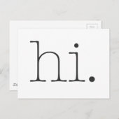 Hoi. Briefkaart (Voorkant / Achterkant)