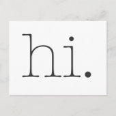 Hoi. Briefkaart (Voorkant)