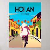 HOi Een Vietnamese reisposter uit de stad Poster (Voorkant)