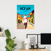HOi Een Vietnamese reisposter uit de stad Poster (Thuiskantoor)