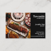 Hoi- en zoetstofcatering visitekaartje (Voorkant)