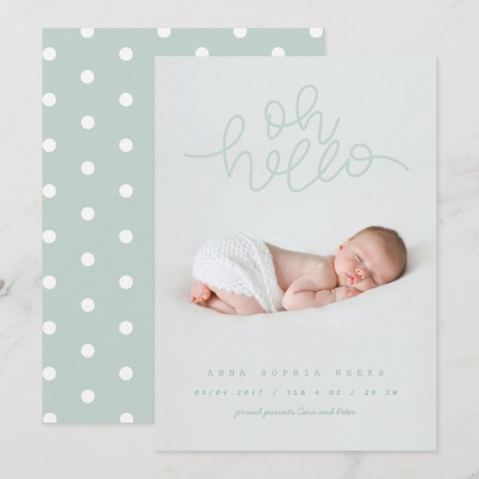 HOI HALLo Aankondiging (Voorkant / Achterkant)