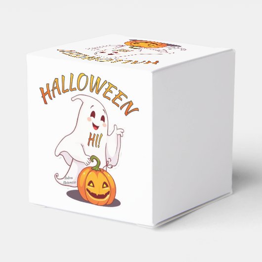 Hoi ! Halloween Bedankdoosjes (Achterkant)