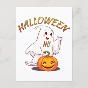 Hoi ! Halloween Briefkaart