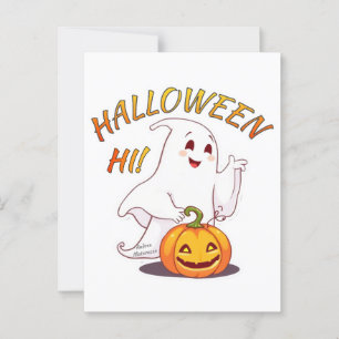 Hoi ! Halloween Briefkaart