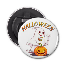 Hoi ! Halloween Button Flesopener