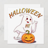 Hoi ! Halloween Kaart (Voorkant / Achterkant)