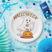 Hoi ! Halloween Papieren Bordje (Feest)