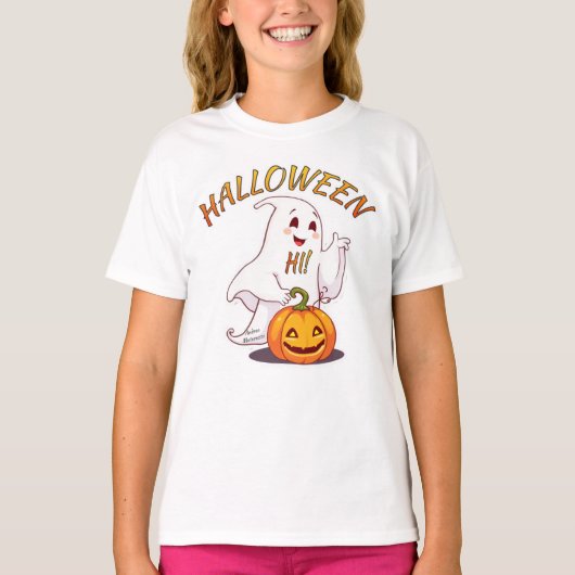 Hoi ! Halloween T-shirt (Voorkant)