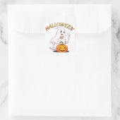 Hoi ! Halloween Vierkante Sticker (Tas)