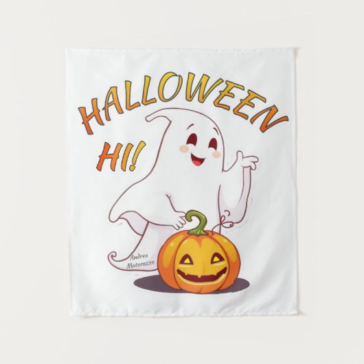 Hoi ! Halloween Wandkleed (Voorkant)