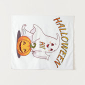 Hoi ! Halloween Wandkleed (Voorkant (horizontaal))