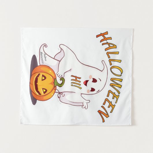 Hoi ! Halloween Wandkleed (Voorkant (horizontaal))