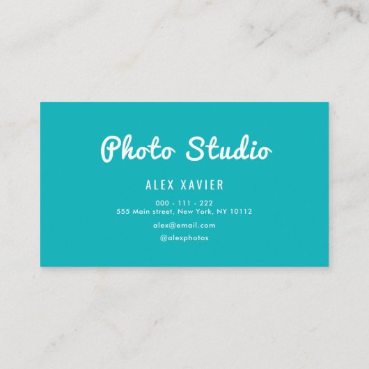 HOI | Helderkleurig Visitekaartje (Achterkant)