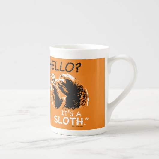 "Hoi? Het is een SLOTH." Mok (Rechts)