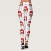 Hoi hipster santa leggings (Achterkant)