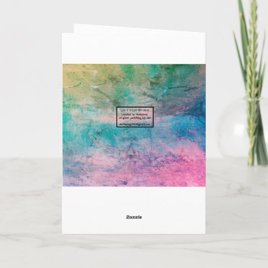 Hoi.. hoe gaat het met uw kaart van dalDesignNZ (Achterkant)