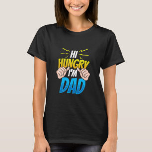 Hoi Hongarije Ik ben papa Gezegden Vaderdag Fathe T-shirt