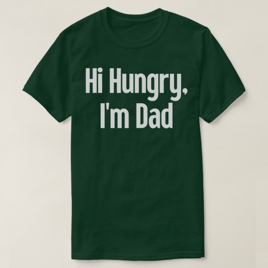 Hoi hongerig Im papa 23 T-shirt (Design voorkant)