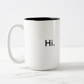 Hoi. Ik ben een PPL-persoon. Tweekleurige Koffiemok (Links)